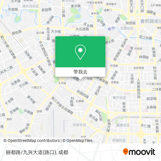 丽都路/九兴大道(路口)地图