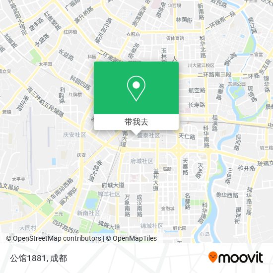 公馆1881地图