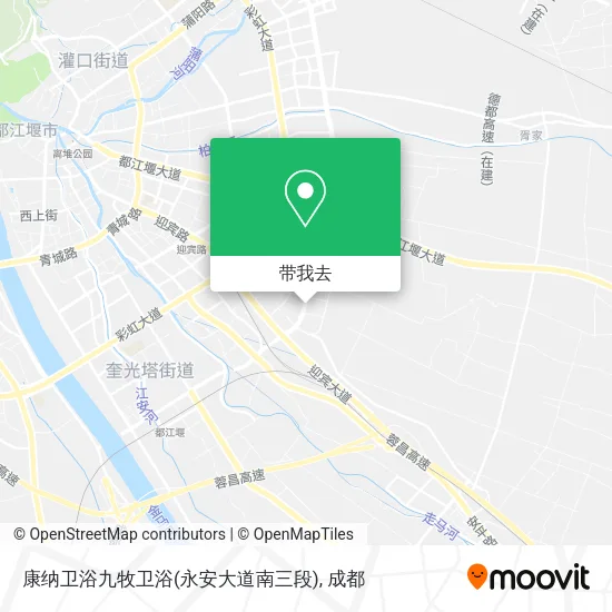康纳卫浴九牧卫浴(永安大道南三段)地图