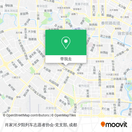 肖家河夕阳列车志愿者协会-党支部地图