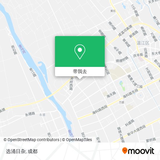 选涌日杂地图