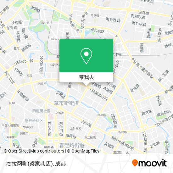 杰拉网咖(梁家巷店)地图