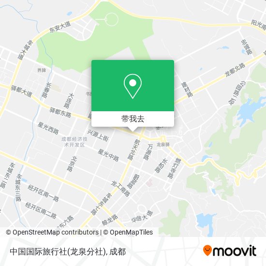 中国国际旅行社(龙泉分社)地图