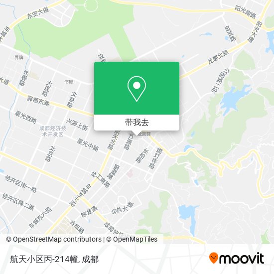 航天小区丙-214幢地图