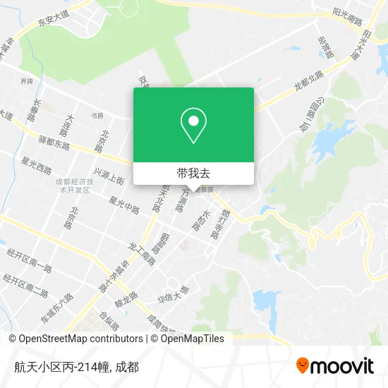 航天小区丙-214幢地图