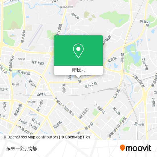 东林一路地图