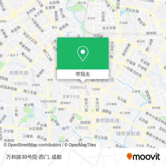 万和路30号院-西门地图