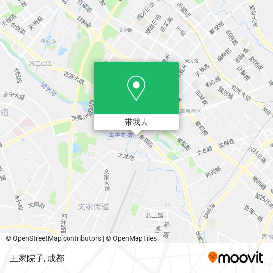 王家院子地图