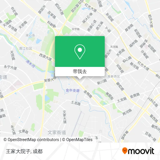 王家大院子地图