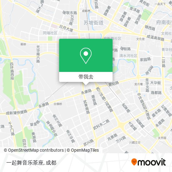 一起舞音乐茶座地图
