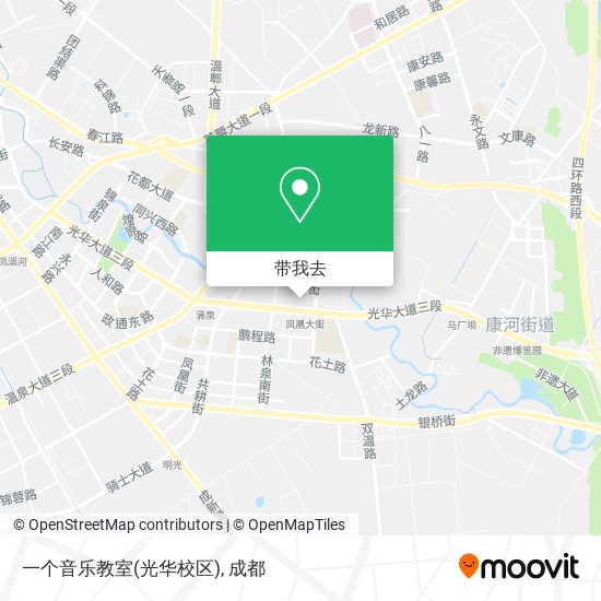 一个音乐教室(光华校区)地图
