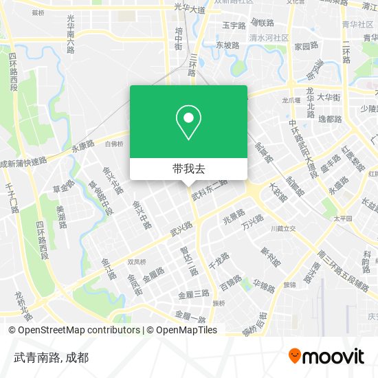 武青南路地图