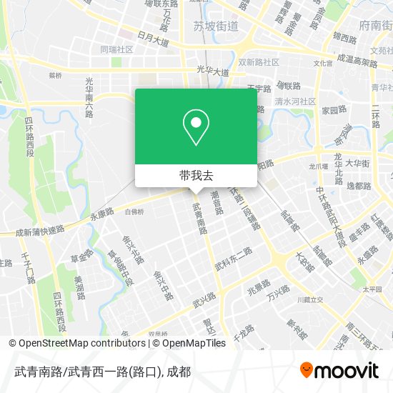 武青南路/武青西一路(路口)地图