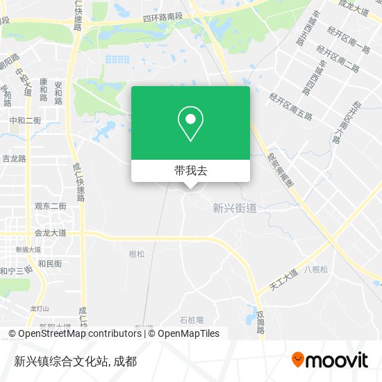 新兴镇综合文化站地图