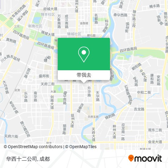 华西十二公司地图