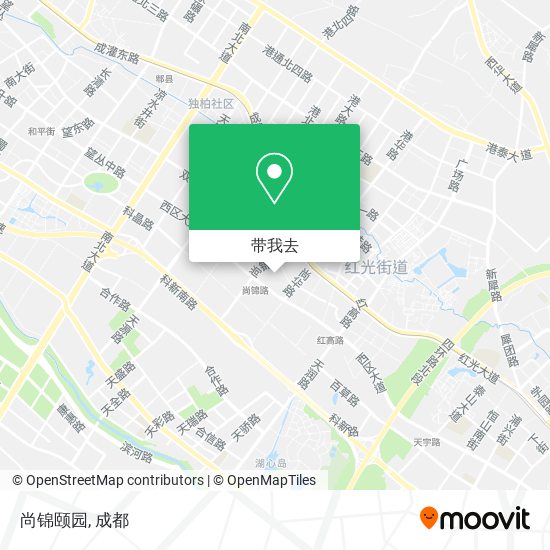 尚锦颐园地图