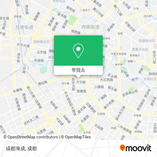 成都海成地图