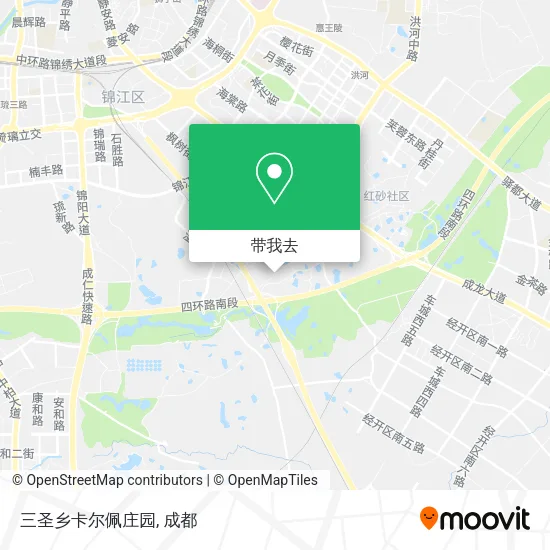 三圣乡卡尔佩庄园地图