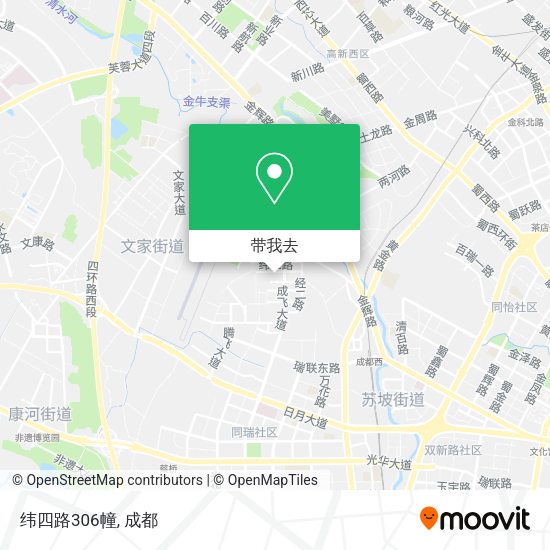 纬四路306幢地图