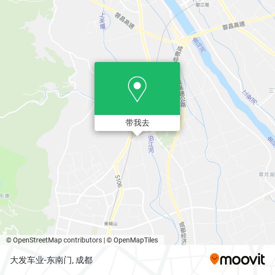 大发车业-东南门地图