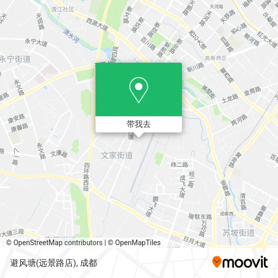 避风塘(远景路店)地图