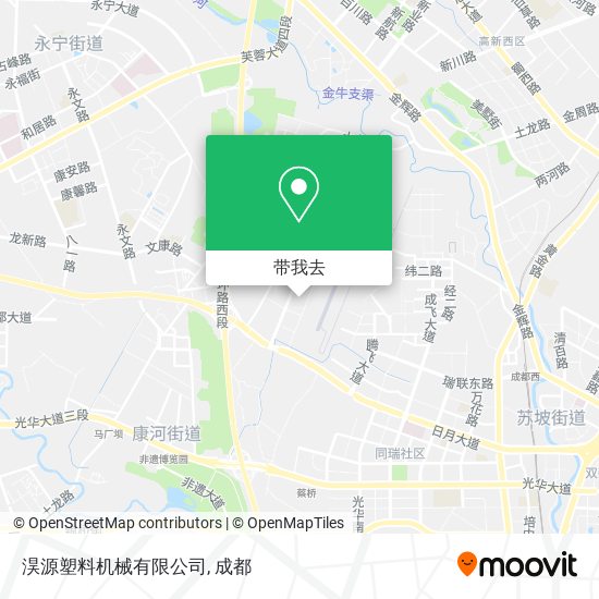 淏源塑料机械有限公司地图