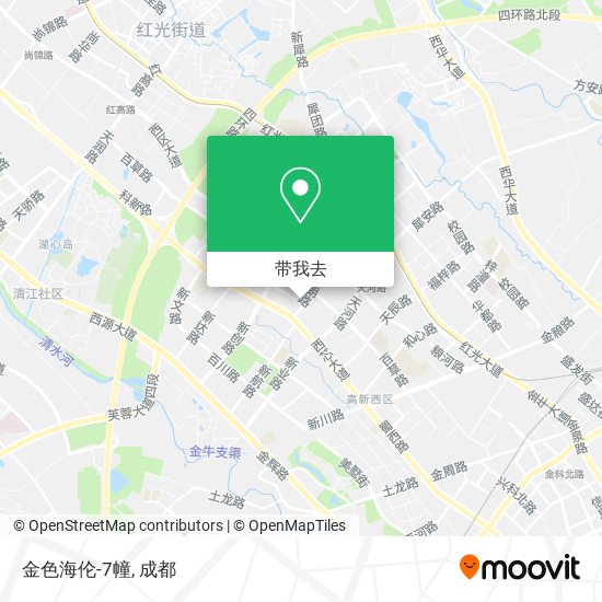 金色海伦-7幢地图