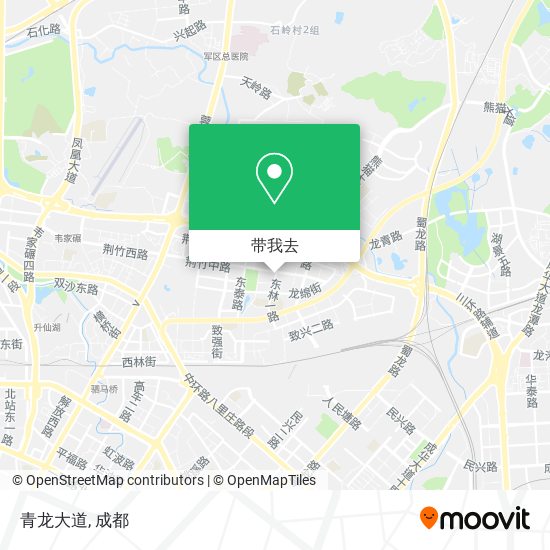 青龙大道地图