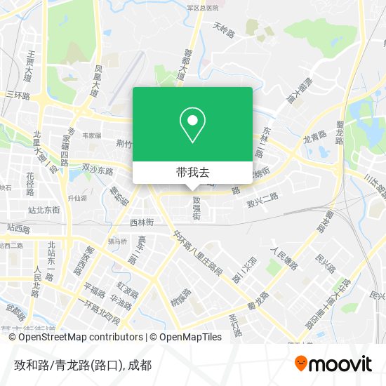 致和路/青龙路(路口)地图