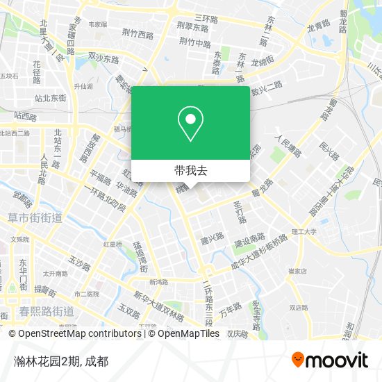 瀚林花园2期地图