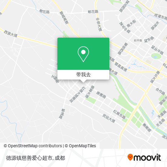 德源镇慈善爱心超市地图