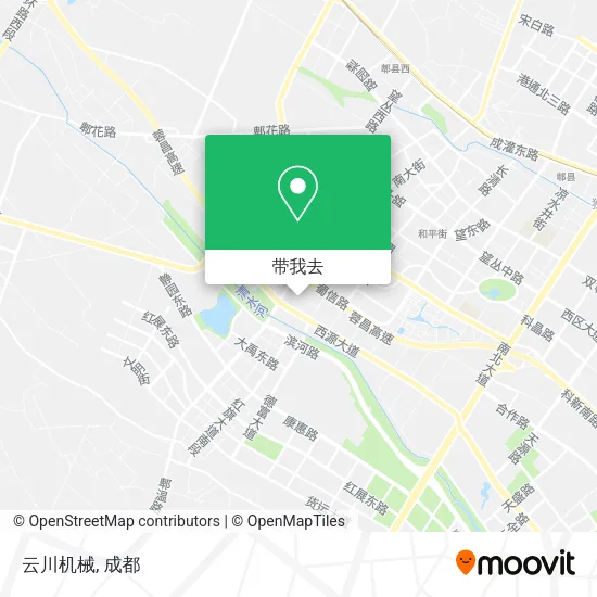 云川机械地图