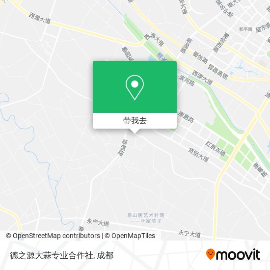 德之源大蒜专业合作社地图