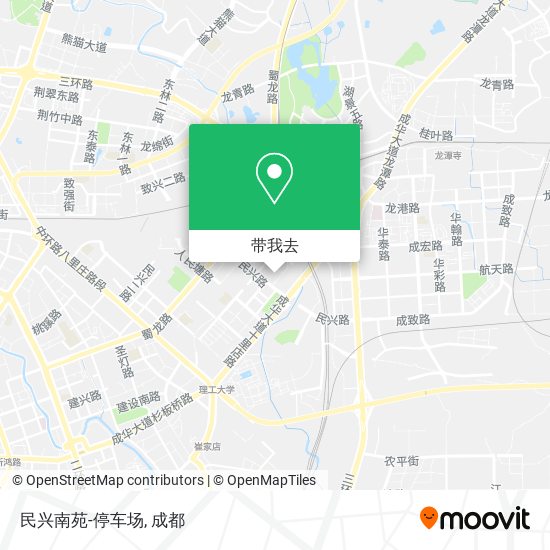 民兴南苑-停车场地图