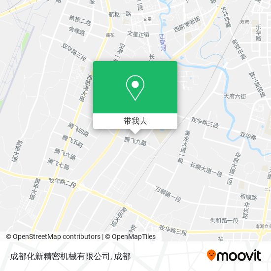成都化新精密机械有限公司地图