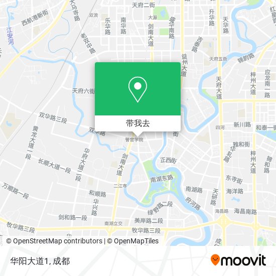 华阳大道1地图