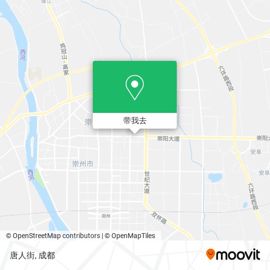 唐人街地图