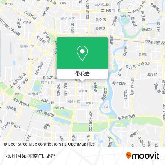 枫丹国际-东南门地图