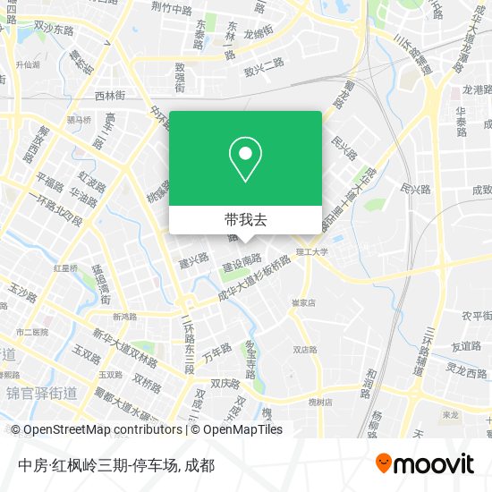 中房·红枫岭三期-停车场地图