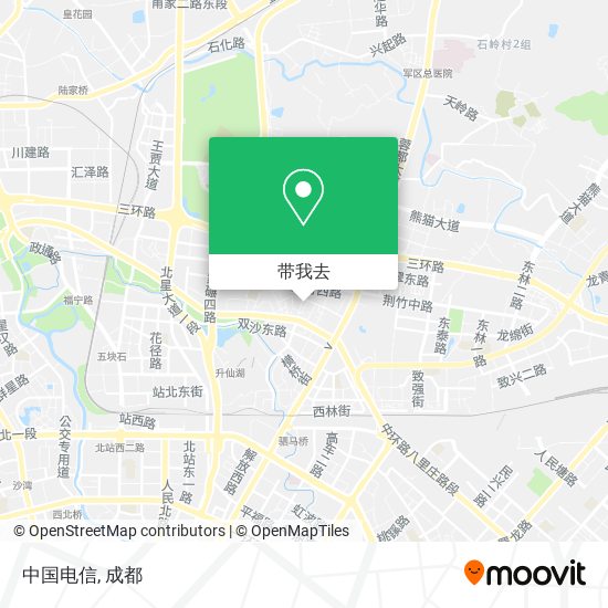 中国电信地图