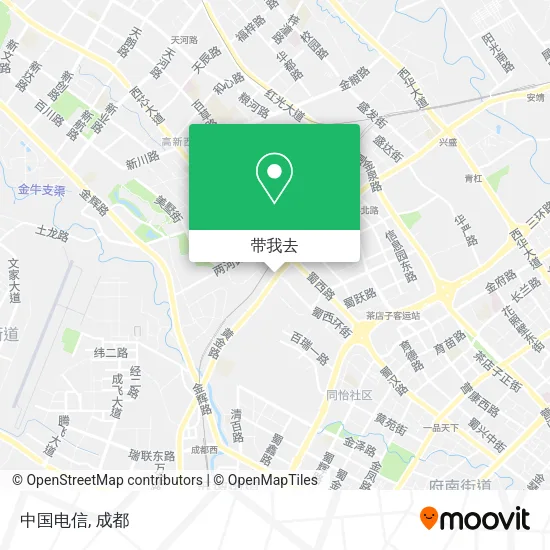 中国电信地图