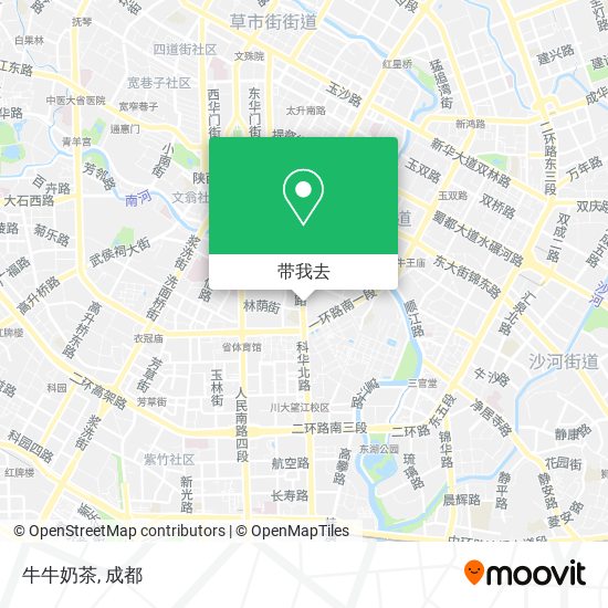 牛牛奶茶地图