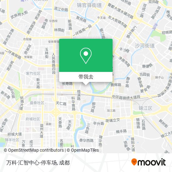 万科·汇智中心-停车场地图