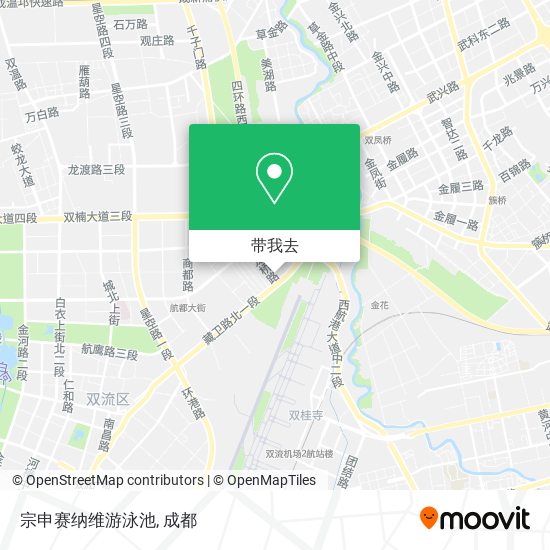 宗申赛纳维游泳池地图