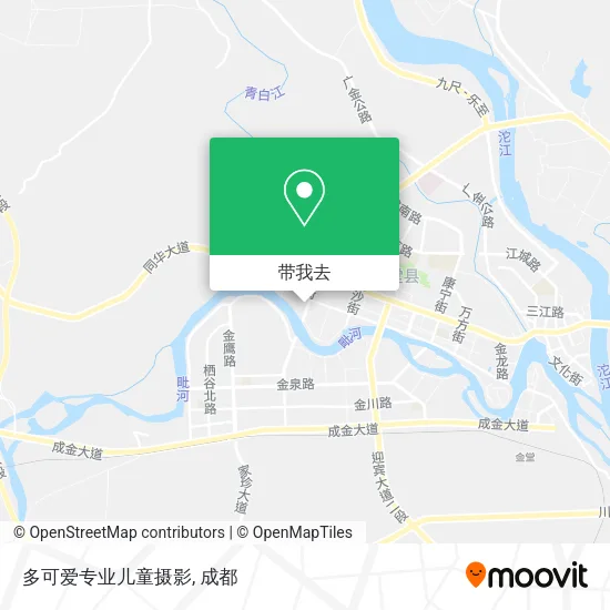多可爱专业儿童摄影地图
