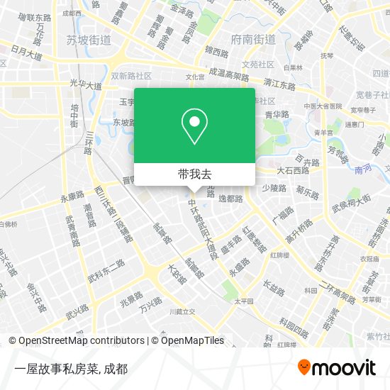一屋故事私房菜地图