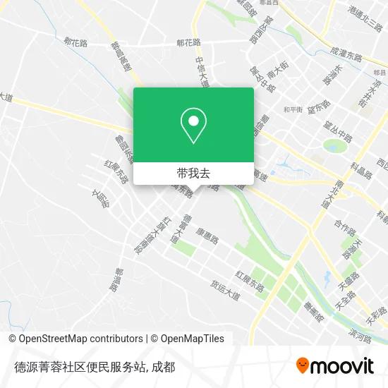 德源菁蓉社区便民服务站地图