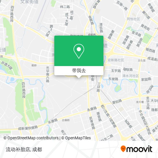 流动补胎店地图