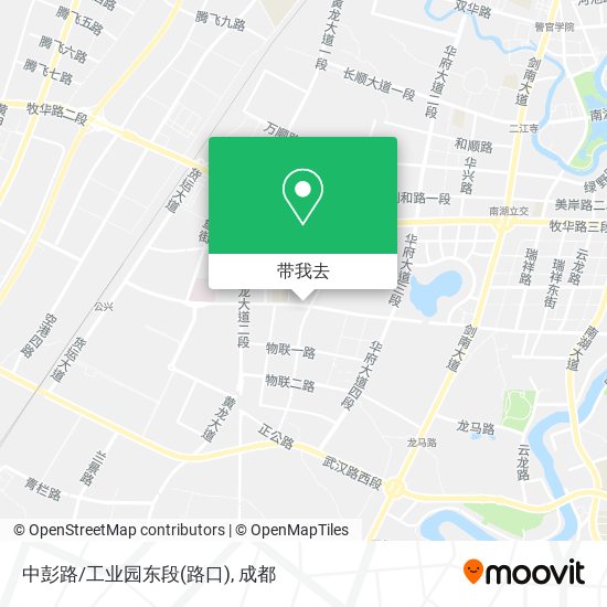 中彭路/工业园东段(路口)地图