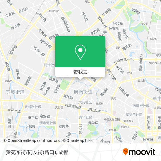 黄苑东街/同友街(路口)地图